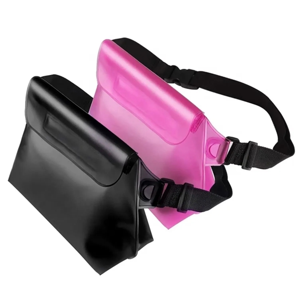Waterproof PVC fanny pack waist bag + 1 color silkscreen imprint... from ASI 37218 Athena Promo (tm)