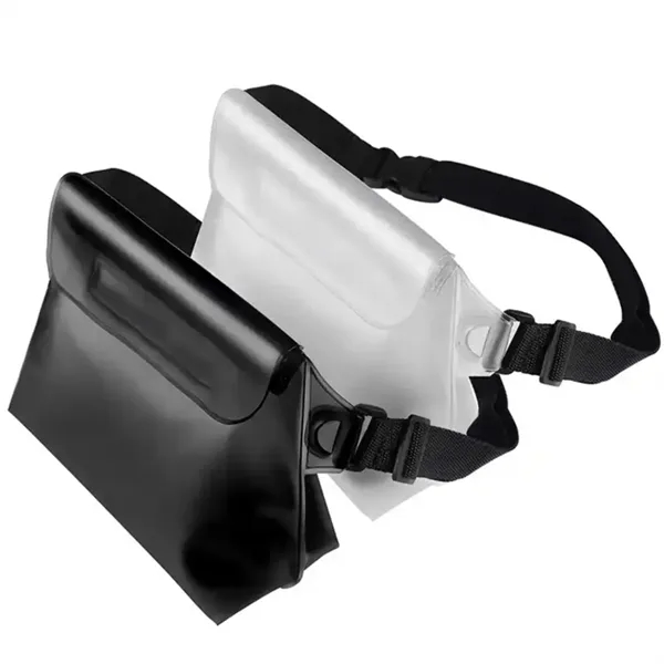 Waterproof PVC fanny pack waist bag + 1 color silkscreen imprint... from ASI 37218 Athena Promo (tm)