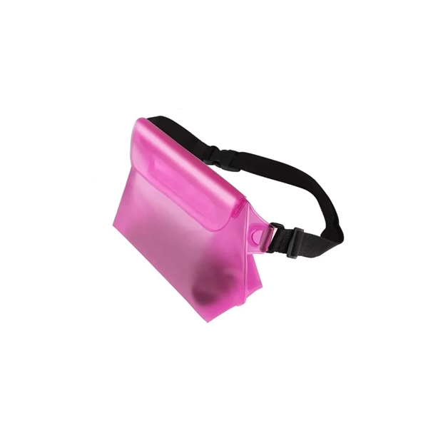 Waterproof PVC fanny pack waist bag + 1 color silkscreen imprint... from ASI 37218 Athena Promo (tm)