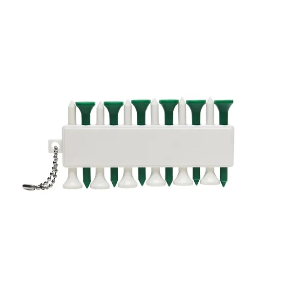 Our golf tee holder includes 12 tees, three ball markers, and... from ASI 93520 Ventura Inc