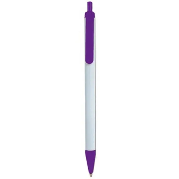 Retractable stick pen with comfortable grip... from ASI 58805 HPC Global