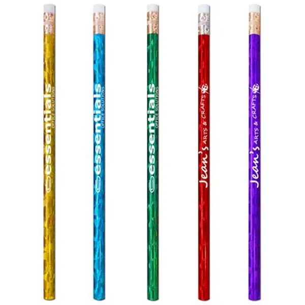 Assorted Foil Pencils writing smoothly with no. 2 lead and features... from ASI 58805 HPC Global / HPC Global