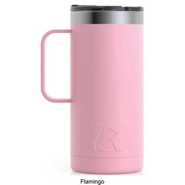 16oz Travel Mug is stainless steel, double wall insulated with shaded... from ASI 58805 HPC Global