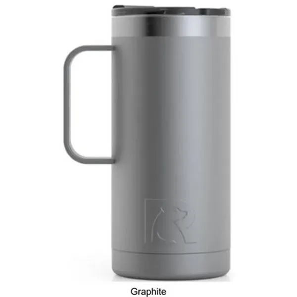 16oz Travel Mug is stainless steel, double wall insulated with shaded... from ASI 58805 HPC Global