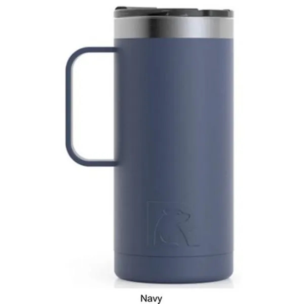 16oz Travel Mug is stainless steel, double wall insulated with shaded... from ASI 58805 HPC Global