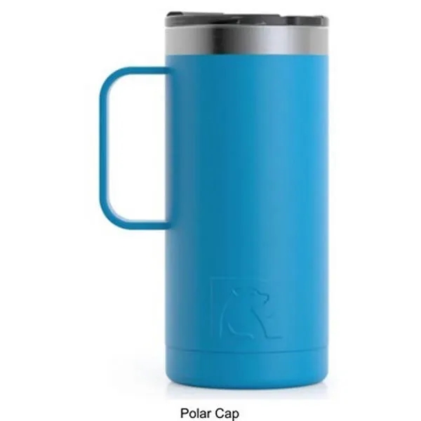 16oz Travel Mug is stainless steel, double wall insulated with shaded... from ASI 58805 HPC Global
