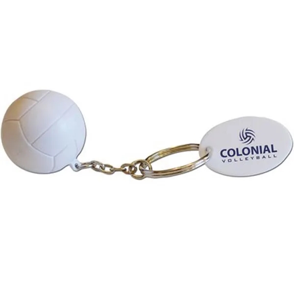 Solid rubber volleyball attached to chain with split ring.... from ASI 58805 HPC Global