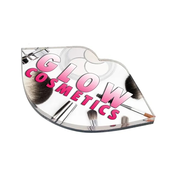 Acrylic pocket mirror has 1/8" sheet of clear acrylic covering a... from ASI 72521 Morris Magnets / Laser Cuts