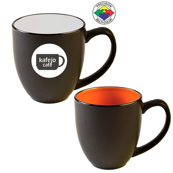 14oz Vitrified Two-Tone Hilo Bistro Mug... from ASI 80093 Pyrographics / Pyrographics Line