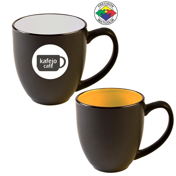 14oz Vitrified Two-Tone Hilo Bistro Mug... from ASI 80093 Pyrographics / Pyrographics Line