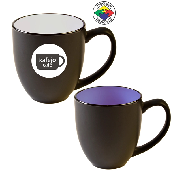 14oz Vitrified Two-Tone Hilo Bistro Mug... from ASI 80093 Pyrographics / Pyrographics Line