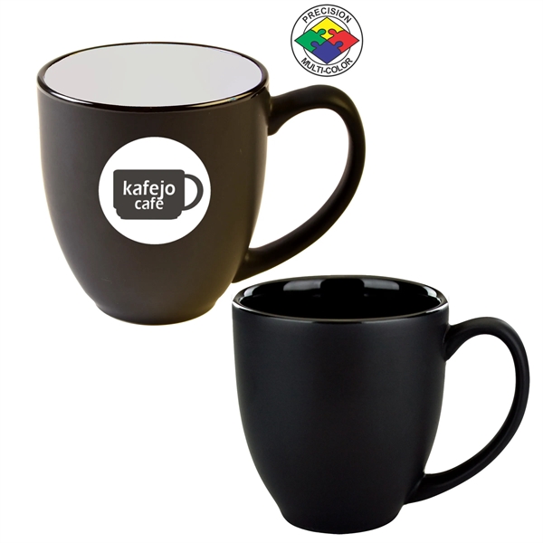 14oz Vitrified Two-Tone Hilo Bistro Mug... from ASI 80093 Pyrographics / Pyrographics Line
