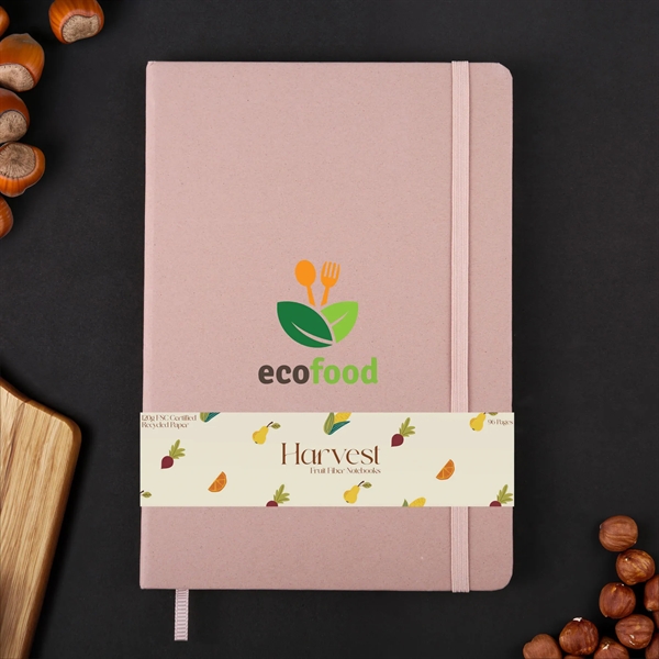 A notebook with a cover derived from organic fruit fibers... from ASI 61966 HPG / HandStands