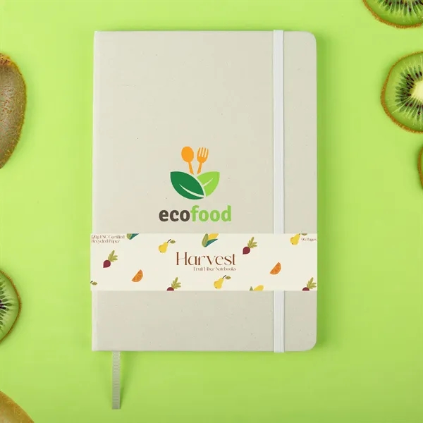 A notebook with a cover derived from organic fruit fibers... from ASI 61966 HPG / HandStands