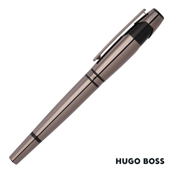 Hugo Boss® Chevron Pen in Gun Metal. With the innovative play... from ASI 84592 St Regis Group