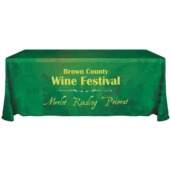 6' Knit Polyester Custom Throw Style Table Cover... from ASI 80228 Quinn
