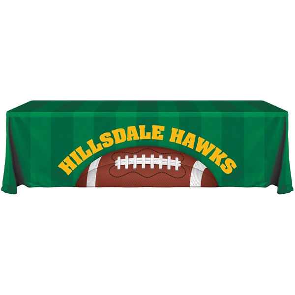 8' Knit Polyester Custom Throw Style Table Cover... from ASI 80228 Quinn