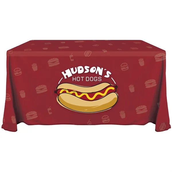 4' Knit Polyester Custom Throw Style Table Cover... from ASI 80228 Quinn
