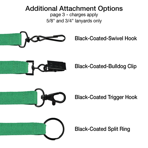 Incomparable quality lanyards at a reasonable price. Recycled P.E.T. fabric shows... from ASI 79898 Promovision / PROMOVISION