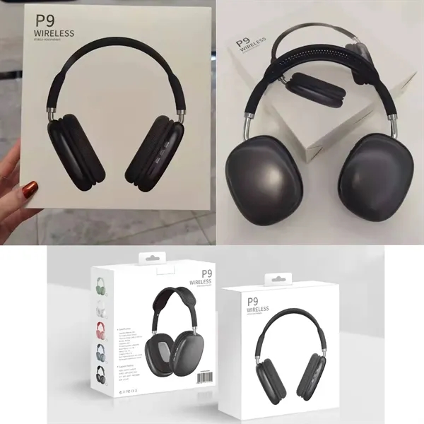 Wireless calling Bluetooth headphone plus 1 color pad imprint on 1... from ASI 37218 Athena Promo (tm)