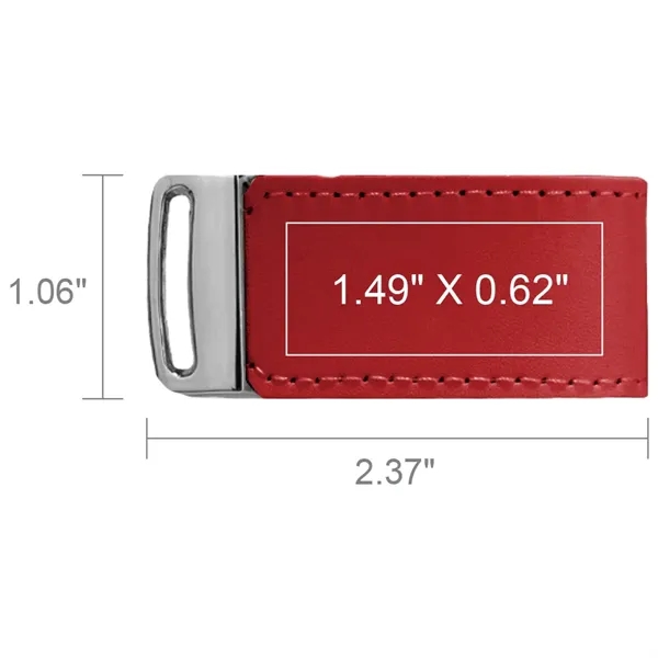 Savoy Leather USB is high-grade leather without the high price. The... from ASI 90154 Sunjoy Group Inc