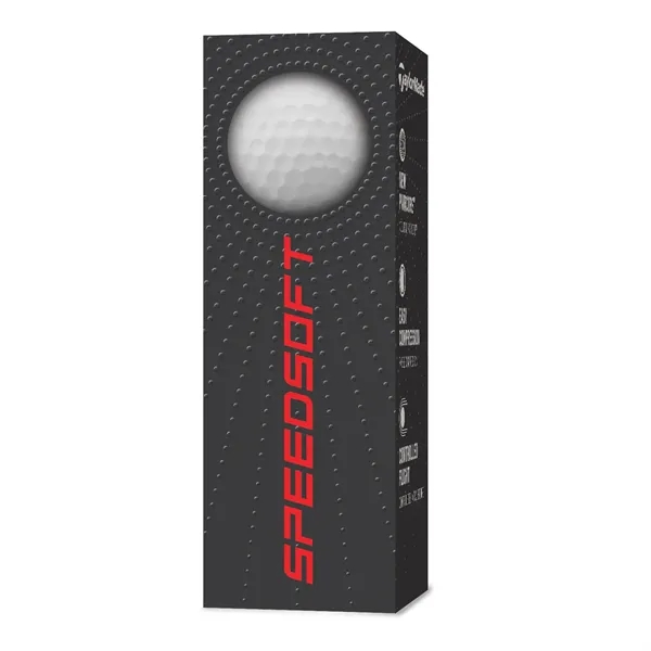 TaylorMade SpeedSoft golf balls; Box contains 12 white balls and includes... from ASI 38120 Ball Pro / Diversified Quality Kitchenware