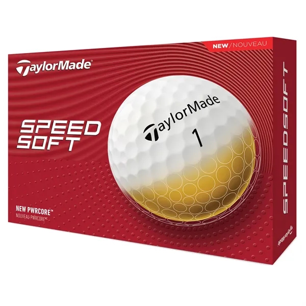 TaylorMade SpeedSoft golf balls, box contains 12 white balls and includes... from ASI 38120 Ball Pro / Diversified Quality Kitchenware