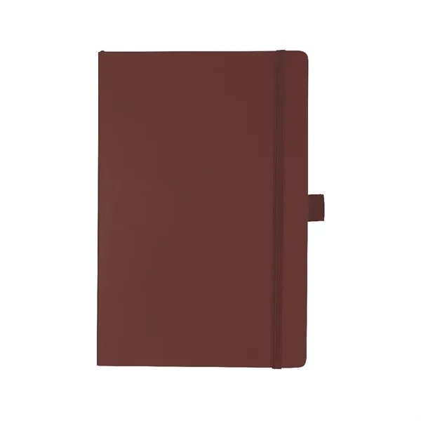 100 lined page notebook with bookmark, strap closure, pen loop and... from ASI 61125 Hit Promotional Products / Hit®