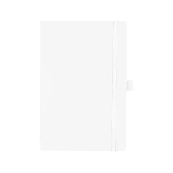 100 lined page notebook with bookmark, strap closure, pen loop and... from ASI 61125 Hit Promotional Products / Hit®