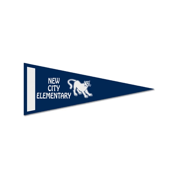 Durable, soft to the touch, plush colored felt premium pennant measuring... from ASI 66390 LarLu