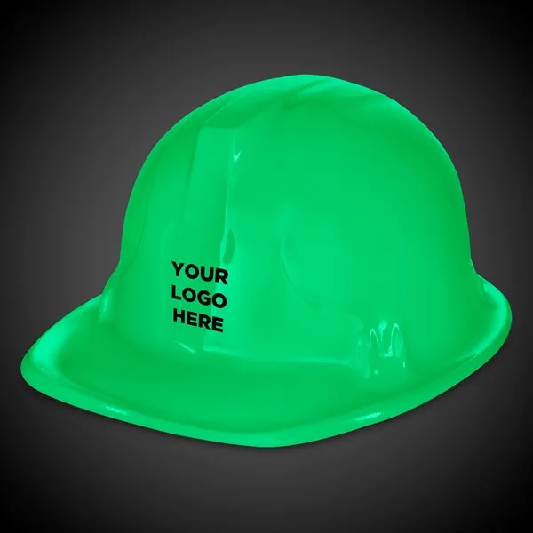 Plastic novelty construction hat; one size fits most and available in... from ASI 42016 Brighter Promotions Inc