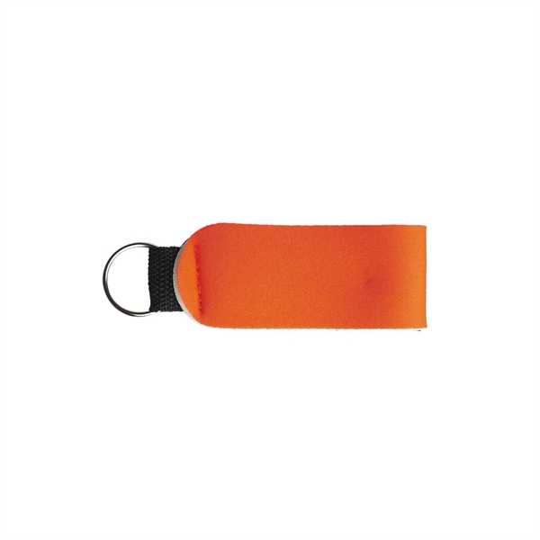 Neoprene wrist strap keychain plus 1 color silkscreen imprint on 1... from ASI 37218 Athena Promo (tm)
