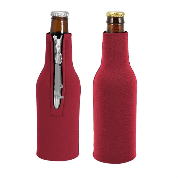 Neoprene bottle holder with detachable aluminum bottle opener, blank.... from ASI 74710 Numo / NUMO