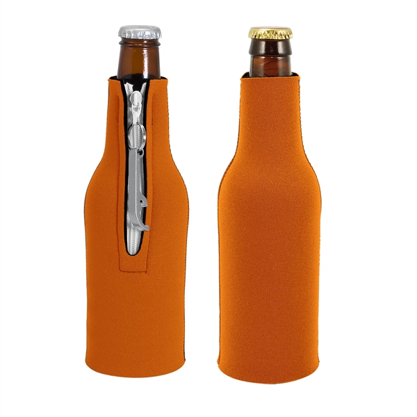 Neoprene bottle holder with detachable aluminum bottle opener, blank.... from ASI 74710 Numo / NUMO