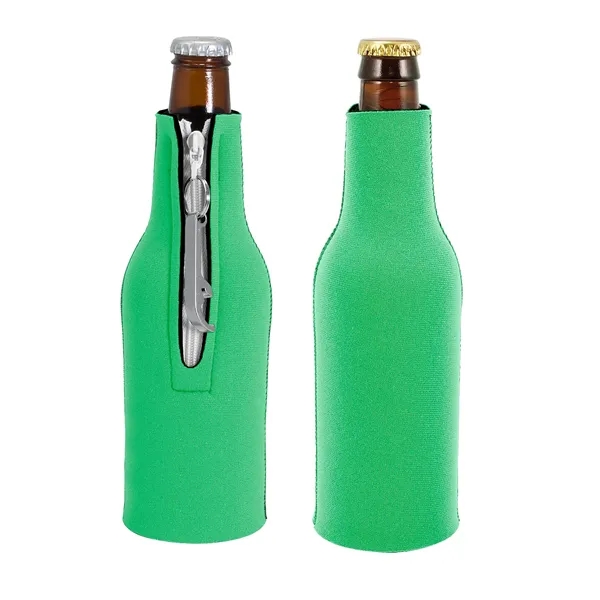 Neoprene bottle holder with detachable aluminum bottle opener, blank.... from ASI 74710 Numo / NUMO