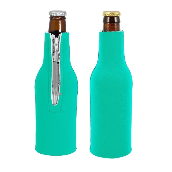 Neoprene bottle holder with detachable aluminum bottle opener, blank.... from ASI 74710 Numo / NUMO