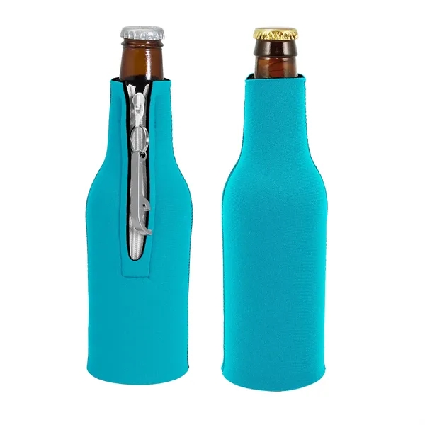 Neoprene bottle holder with detachable aluminum bottle opener, blank.... from ASI 74710 Numo / NUMO