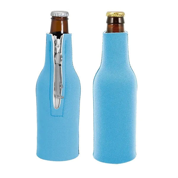 Neoprene bottle holder with detachable aluminum bottle opener, blank.... from ASI 74710 Numo / NUMO