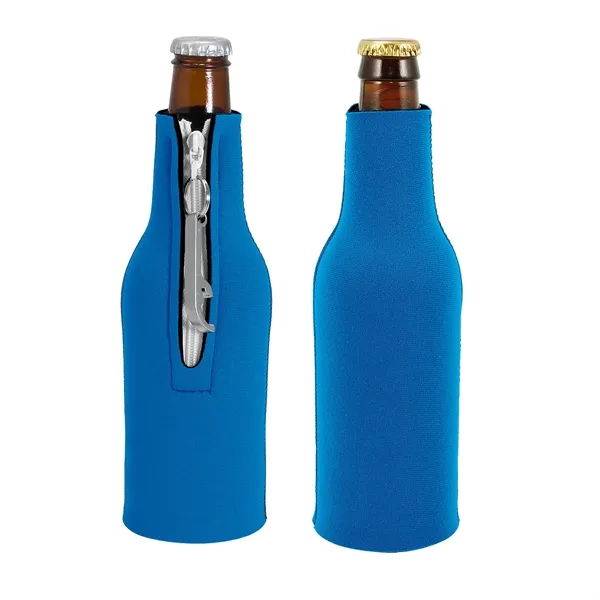 Neoprene bottle holder with detachable aluminum bottle opener, blank.... from ASI 74710 Numo / NUMO