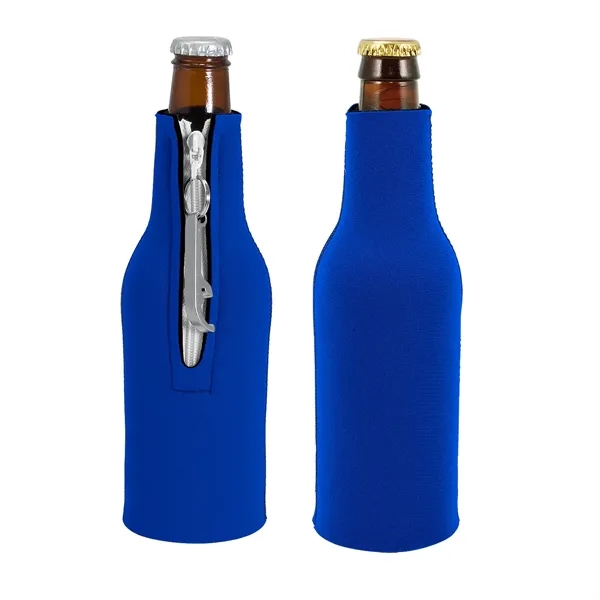 Neoprene bottle holder with detachable aluminum bottle opener, blank.... from ASI 74710 Numo / NUMO