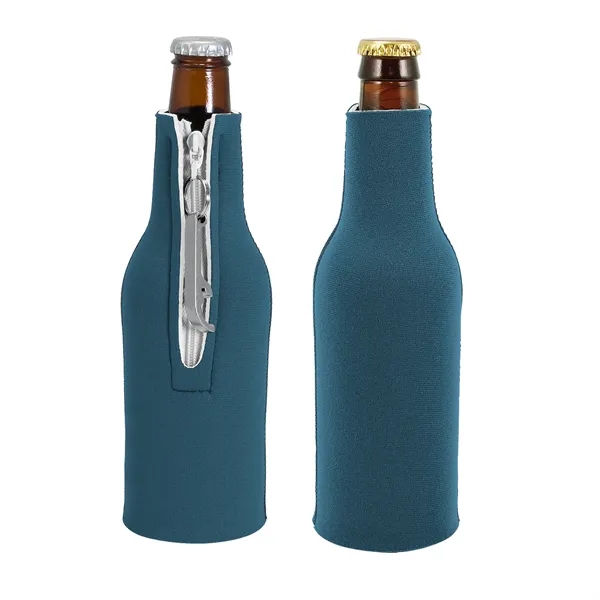 Neoprene bottle holder with detachable aluminum bottle opener, blank.... from ASI 74710 Numo / NUMO