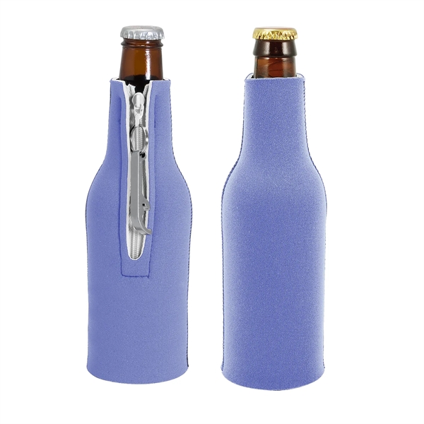 Neoprene bottle holder with detachable aluminum bottle opener, blank.... from ASI 74710 Numo / NUMO