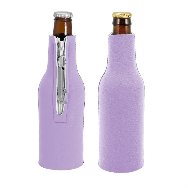 Neoprene bottle holder with detachable aluminum bottle opener, blank.... from ASI 74710 Numo / NUMO