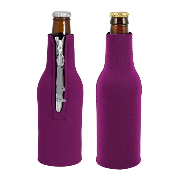 Neoprene bottle holder with detachable aluminum bottle opener, blank.... from ASI 74710 Numo / NUMO