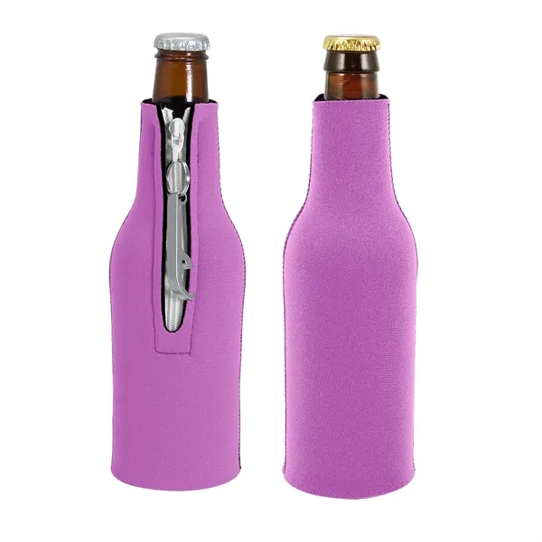 Neoprene bottle holder with detachable aluminum bottle opener, blank.... from ASI 74710 Numo / NUMO