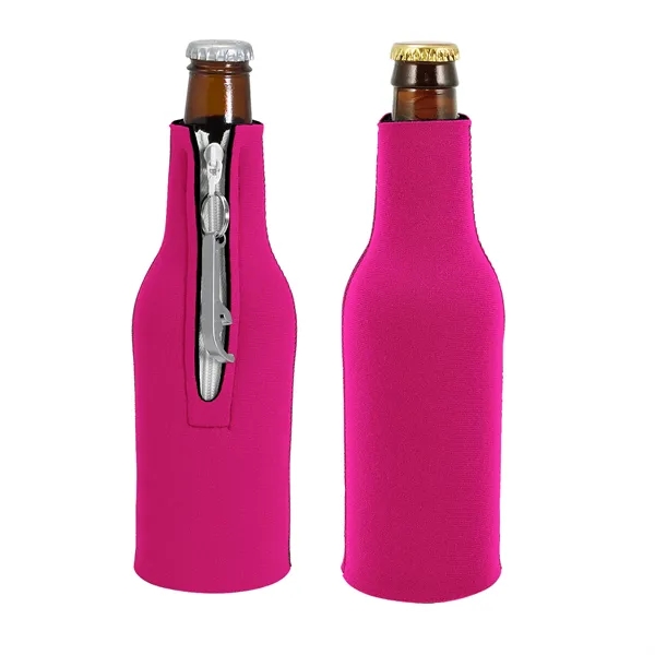 Neoprene bottle holder with detachable aluminum bottle opener, blank.... from ASI 74710 Numo / NUMO