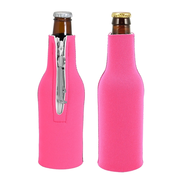Neoprene bottle holder with detachable aluminum bottle opener, blank.... from ASI 74710 Numo / NUMO