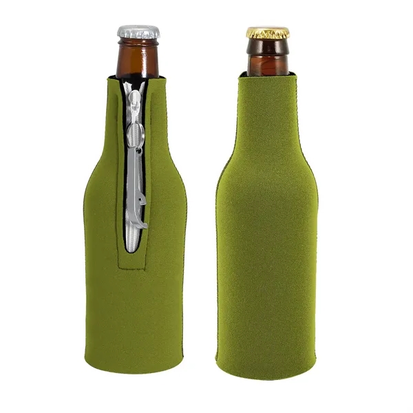 Neoprene bottle holder with detachable aluminum bottle opener, blank.... from ASI 74710 Numo / NUMO