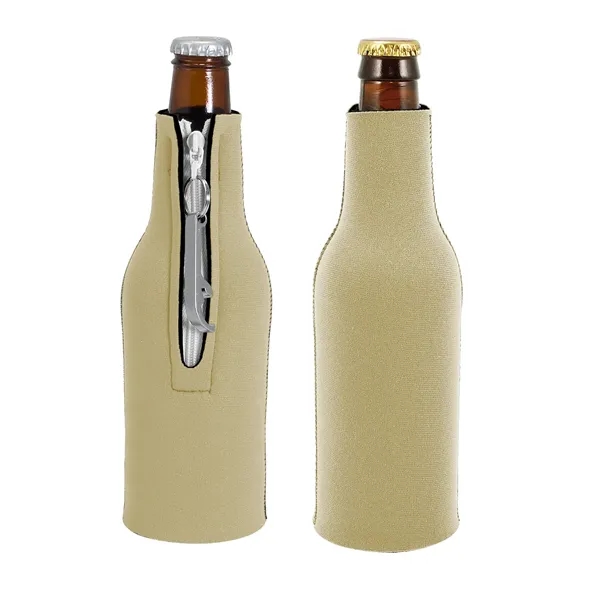 Neoprene bottle holder with detachable aluminum bottle opener, blank.... from ASI 74710 Numo / NUMO