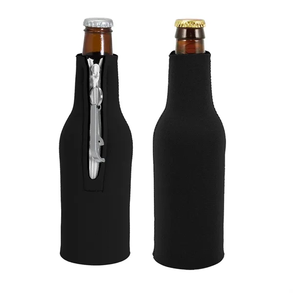 Neoprene bottle holder with detachable aluminum bottle opener, blank.... from ASI 74710 Numo / NUMO